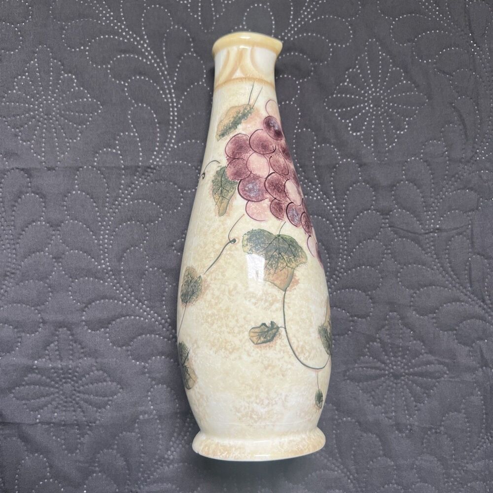 Oneida Veneto Hand Painted Oil Jar/Cruet NO Stopper Home Kitchen Serverware Repl
